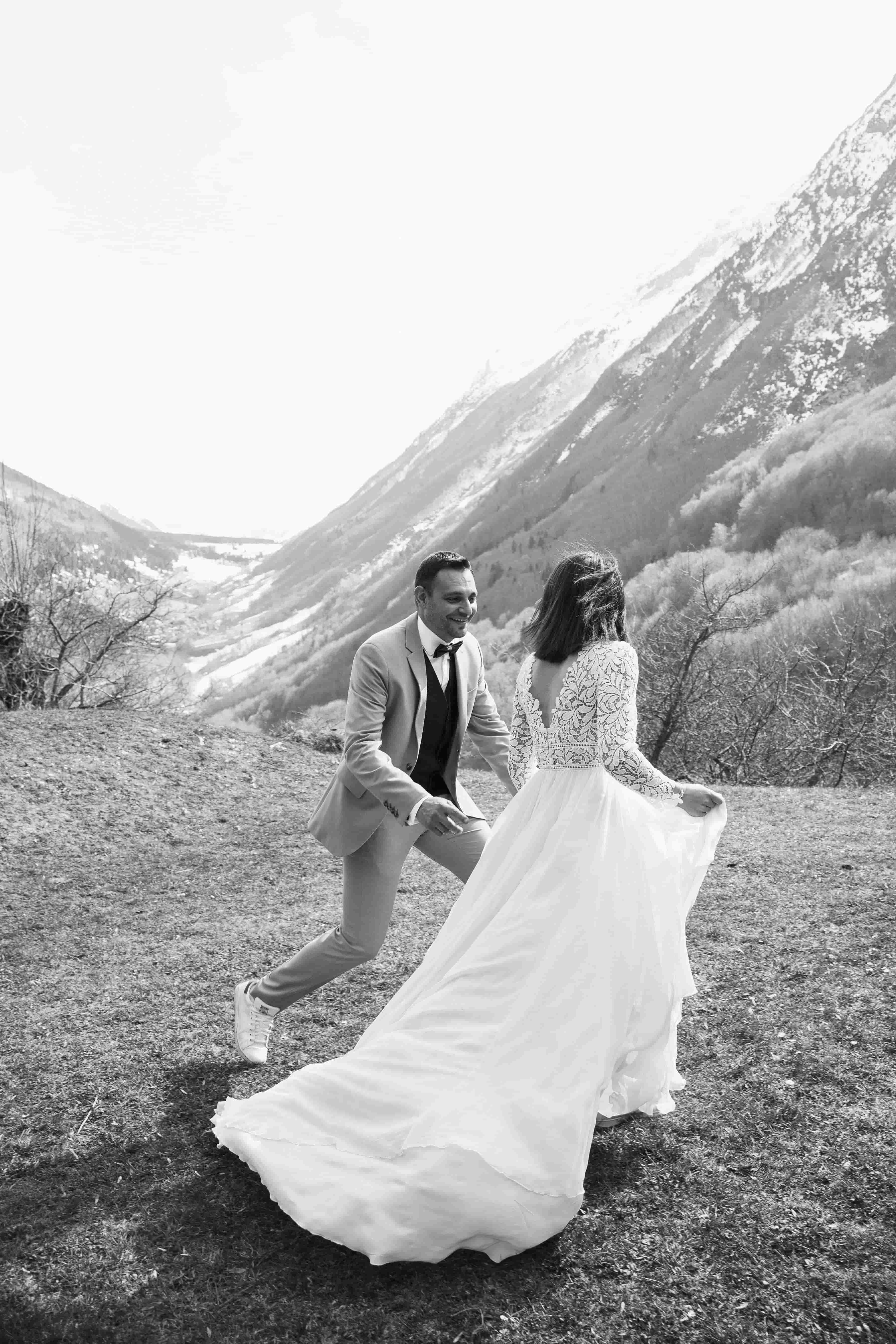 Un moment authentique capturé lors d'un mariage